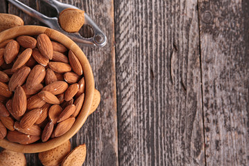 bowl with almonds