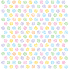 pastel vector polka dots background