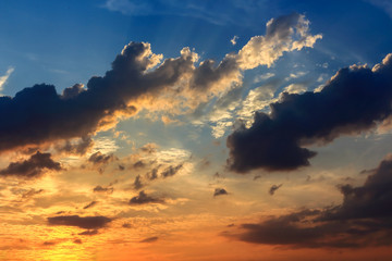 Obraz premium Clouds and sky