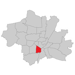München Sendling - Vektor