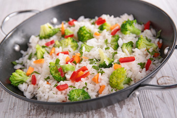 rice with vegetables