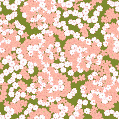 little flowers seamless pattern