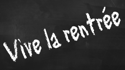 Obraz premium vive la rentré