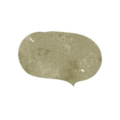retro cartoon speech bubble
