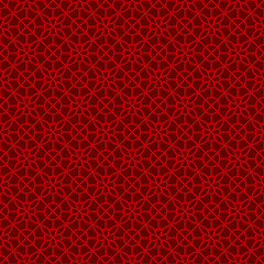 Seamless Chinese window tracery flower lattice geometry pattern background.
