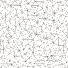 Triangles background, seamless pattern, line design