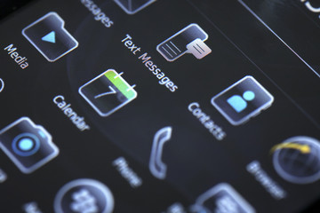 Naklejka premium Mobile Smart Phone display