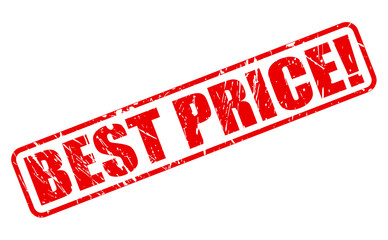 Best price red stamp text