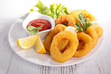 deep fried calamari