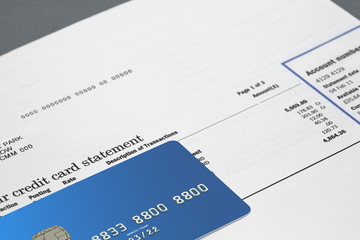 Credit Cards on Bank Statements