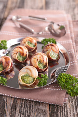french gastronomy,snail