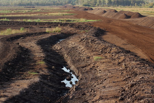 Himmelsmoor Torfabbau