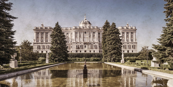 Royal Palace of Madrid,Spain