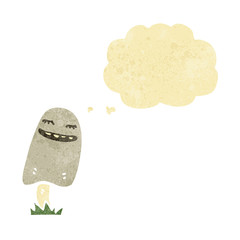 retro cartoon mushroom