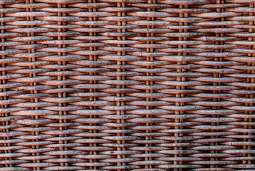 Woven wicker texture