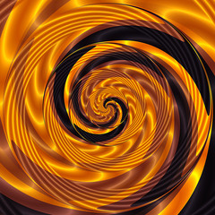Abstract background of intertwining concentric rippling pattern creating an illusion of movement
