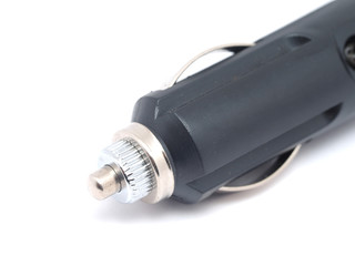 an adapter for car cigarette lighter on a white background