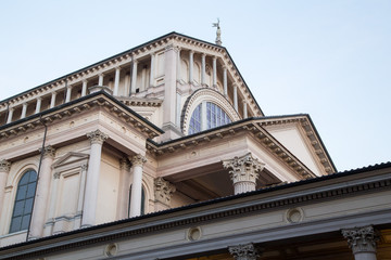 Fototapeta na wymiar Novara Centro storico