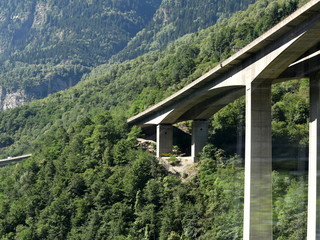 alpes...infrastructures routières