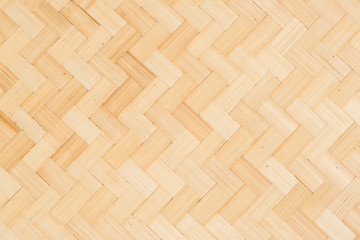 Woven wooden Basketwork Handicraft pattern background