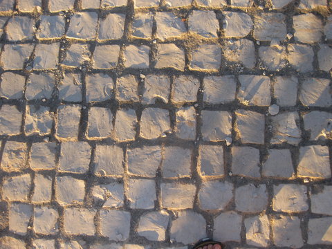 Fondo de textura de baldosas de piedra.