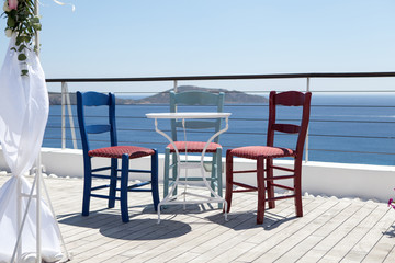 Wedding event. Greece, Crete.