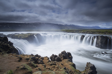 Obraz premium Godafoss Waterfall
