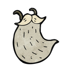 retro cartoon false beard