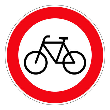 Verbot für Radfahrer