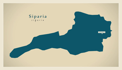 Modern Map - Siparia TT