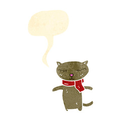 retro cartoon cat