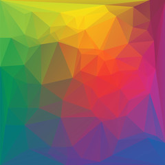 Obraz premium colorful random crystal background vector