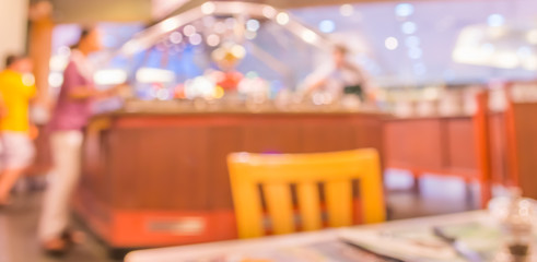 coffee Shop Blurred background