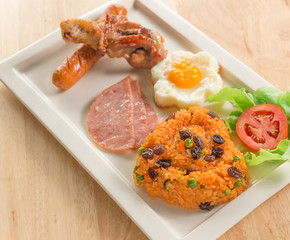  American fried rice food is Thai food