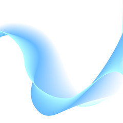 blue water abstract on white vector background element