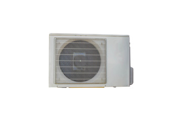 Fototapeta premium Air conditioners condenser units