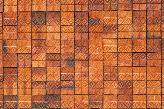 terracotta background