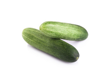 Cucumber isolated on white background
