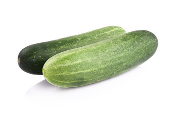 Cucumber isolated on white background