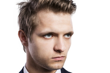 Obraz premium Young handsome businessman.