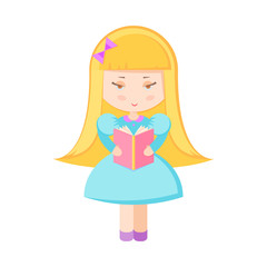 Girl And Books