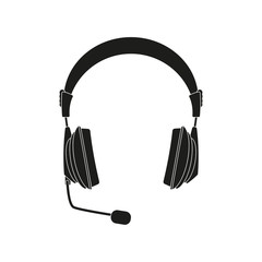 Headphones with microphone.