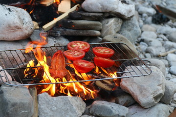 grillen tomaten
