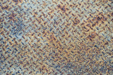 Texture of rustic metal plate