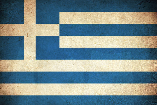 Grunge Flag of Greece © Studio_3321