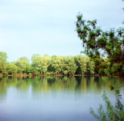 Fototapeta premium River landscape.