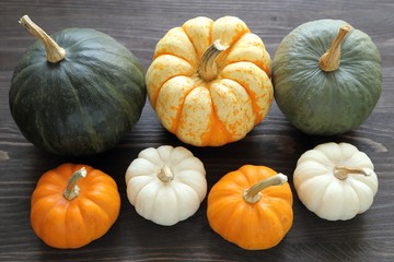 Squash and pumpkins