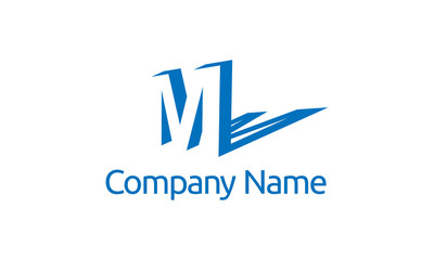 M, m letter, vector, logo, design
