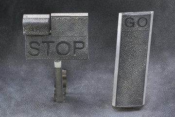 Car gas and brake pedals