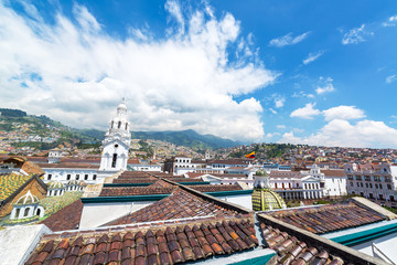Quito Colonial Cityscape